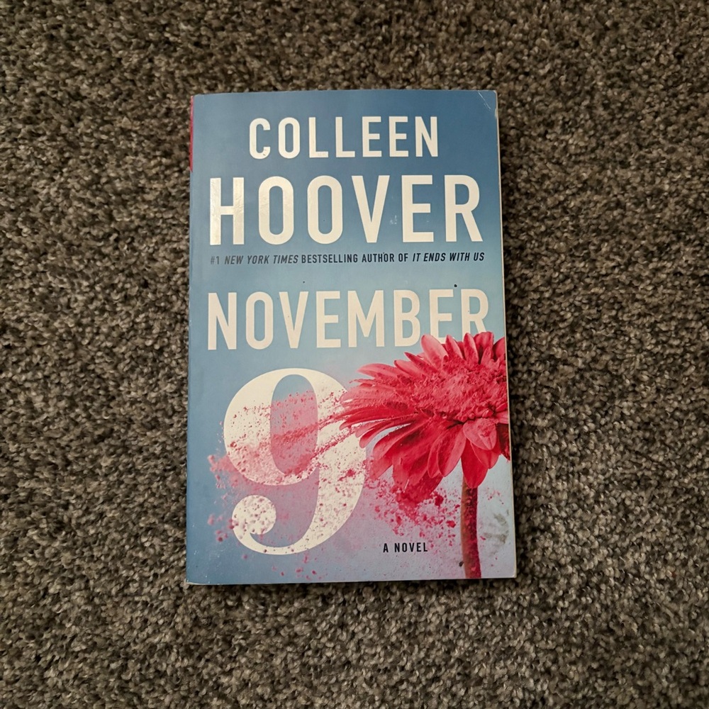Paperback book- November 9 by Colleen Hoover